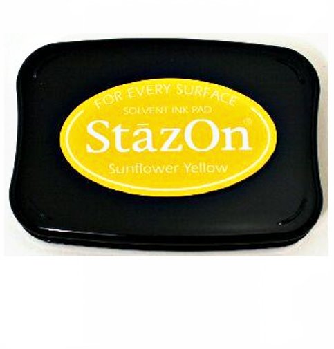 דיו יבש - Stazon - Sunflower Yellow